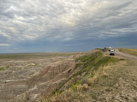 Nomad View Dispersed Camping at The Wall, Badlands National Park