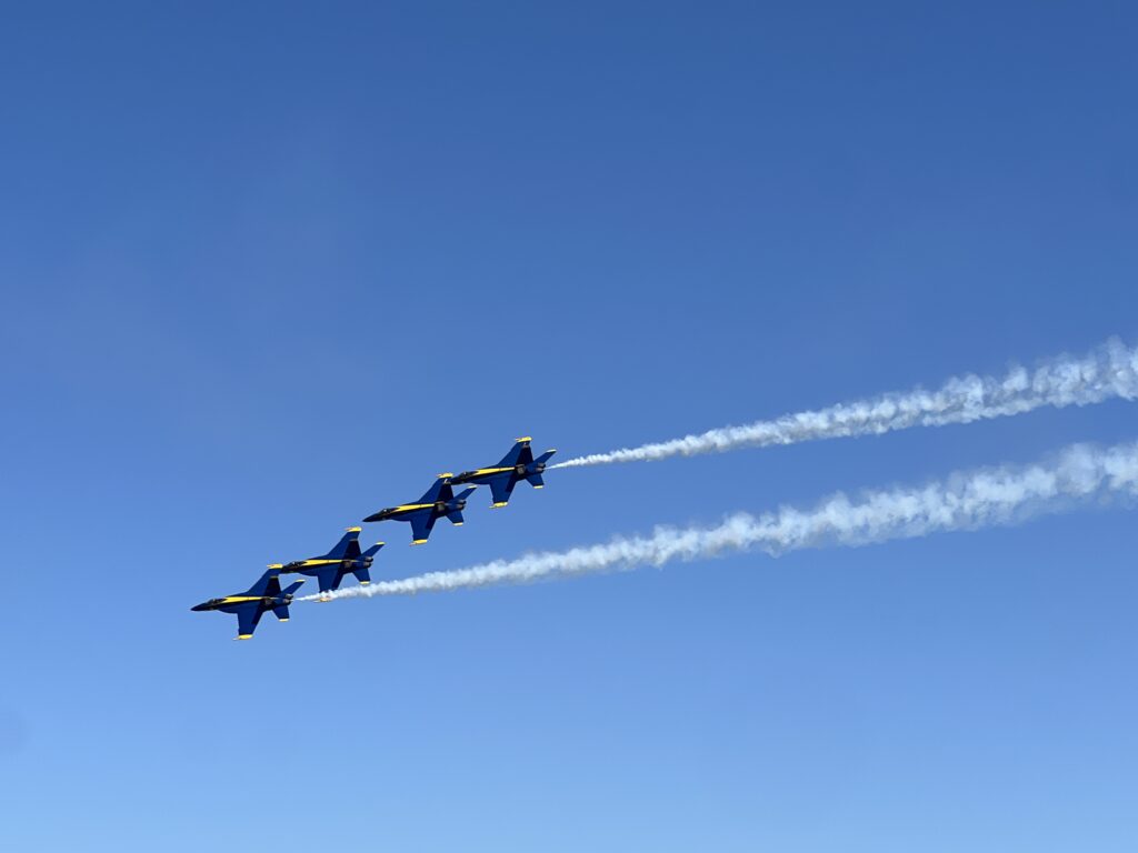 Blue Angels practice, Pensacola, Florida